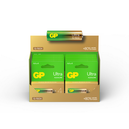 AA Ultra Alkaline Batteries | Long-Lasting Power | 1.5V Output | @Card of 4 | by Powercell