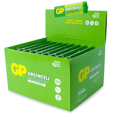 AA Carbon Zinc Battery | 1.5V Extra Heavy Duty | Reliable Performance | Pack of 4 | by Powercell