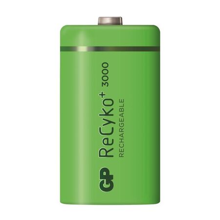 Rechargeable C Size Battery | 3000mAh Capacity | Low Self-Discharge Technology | @Pack of 2 | by Powercell
