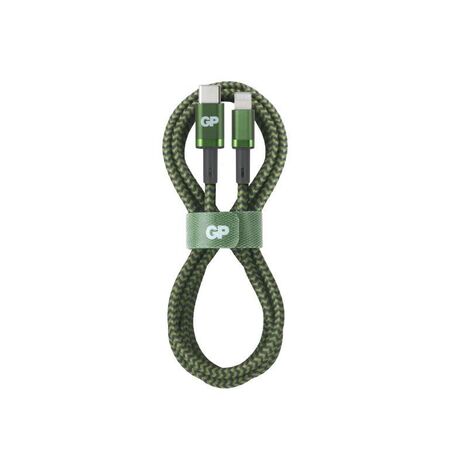 USB-C to Lightning Charge Sync Cable | 3A Fast Charging | 480Mbps Data Transfer | Durable Nylon | by Powercell