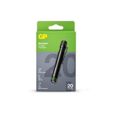 Consumer Torch Penlight | 20 Lumens | 25 Metre Beam Distance | IPX4 Water Resistant | by Powercell