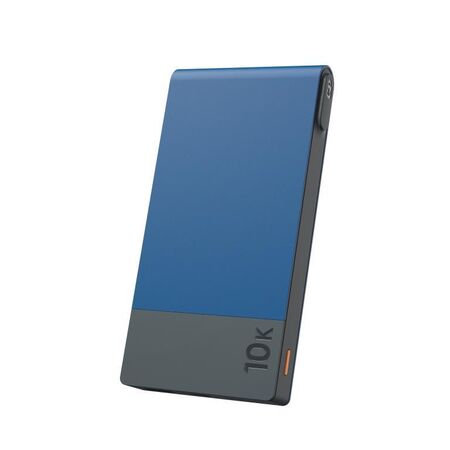 Li-ion Powerbank 10Ah | USB-C & USB-A Fast Charge | 22.5W Output | Blue | by Powercell