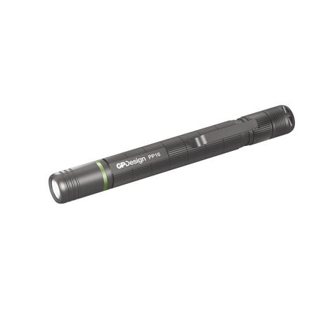 LED Flashlight GP Prosumer Design Beam GPP16 | 140 Lumens | IPX4 Water Resistant | @Each by Powercell