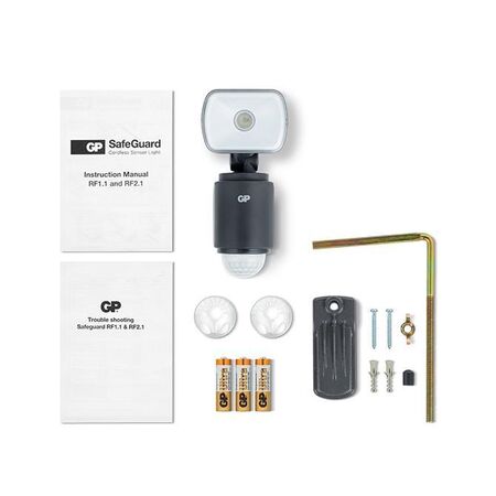 Single LED Wireless Sensor Light | 60 Lumens | IP55 Weatherproof | Adjustable Direction | by Powercell