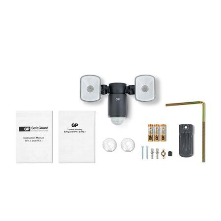 Dual LED Wireless Sensor Light | 120 Lumen Output | IP55 Rated | Adjustable Headlamps | by Powercell