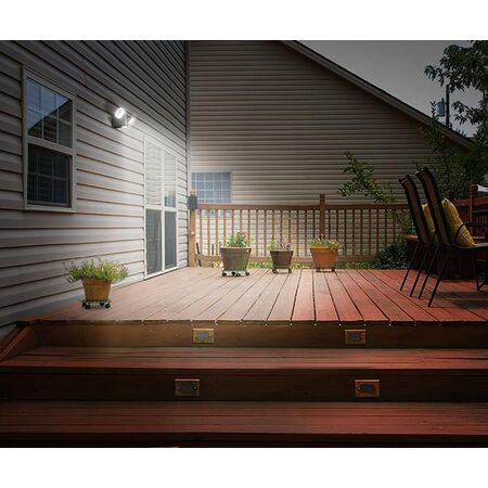 Dual LED Wireless Sensor Light | 120 Lumen Output | IP55 Rated | Adjustable Headlamps | by Powercell