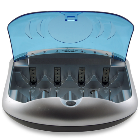 All Purpose Charger NiMH NiCad | Supports AA, AAA, C, D, 9V | 12V/240V Input | by Powercell