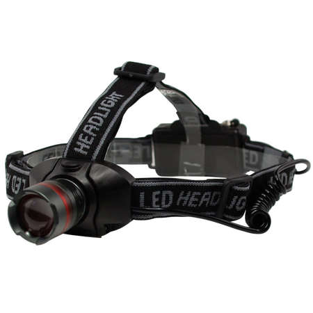 5W Cree R2 LED Head Light | 250 Lumens Output | Focusable Beam & Adjustable Strap | by Powercell