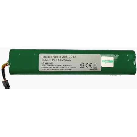 12V NiMH Neato Vacuum Replacement Battery | 3000mAh Capacity | Reliable Power Delivery | by Powercell