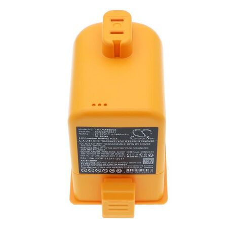 25.55V Li-ion Battery | 2000mAh Capacity | Compatible with LG A9 Range | by Powercell