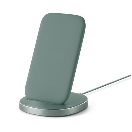 10W Wireless Charging Stand | Dual-Coil Design | Qi-Certified | Grey | by Powercell