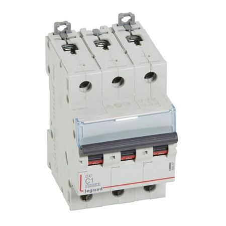 MCB DX3 10000A 3 pole 1A curve C