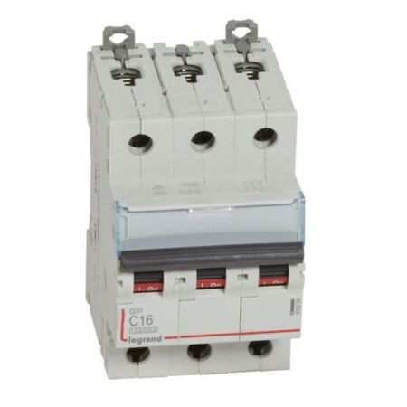 MCB DX3 10000A 3 pole 16A curve C