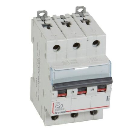 MCB DX3 10000A 3 pole 20A curve C