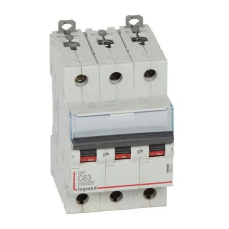 MCB DX3 10000A 3 pole 63A curve C