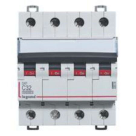 MCB DX3 10000A 4 pole 32A curve C