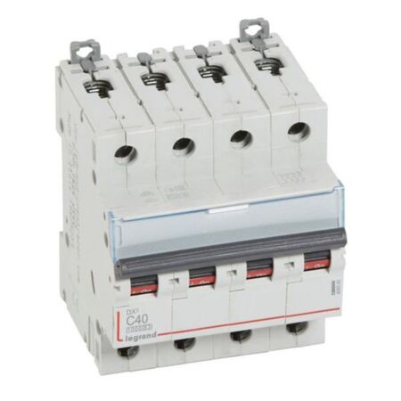 MCB DX3 10000A 4 pole 40A curve C