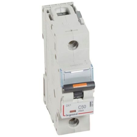 MCB DX3  1 pole 50A curve C