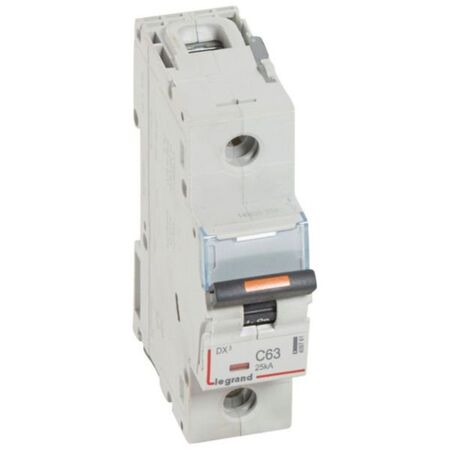 MCB DX3  1 pole 63A curve C