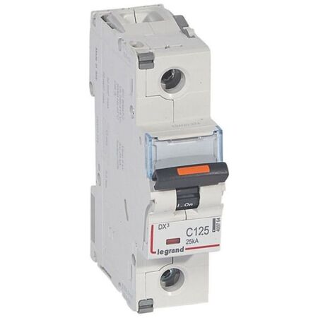 MCB DX3  1 pole 125A curve C