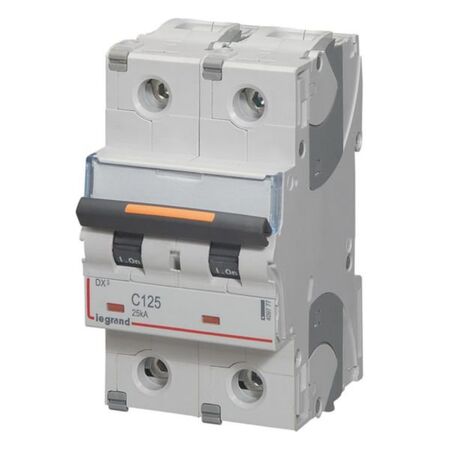 MCB DX3  2 pole 125A curve C
