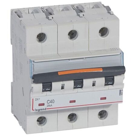 MCB DX3  3 pole 40A curve C