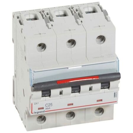 MCB DX3  3 pole 25A curve C