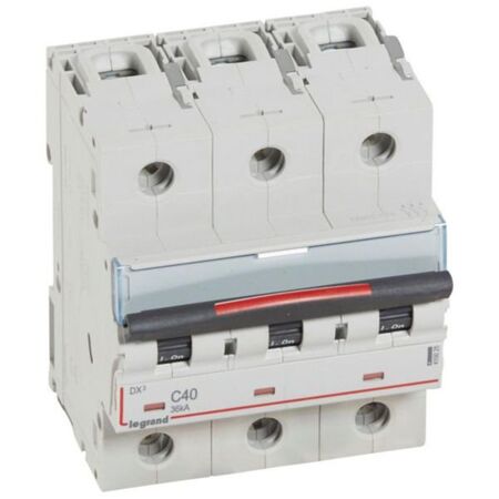 MCB DX3  3 pole 40A curve C