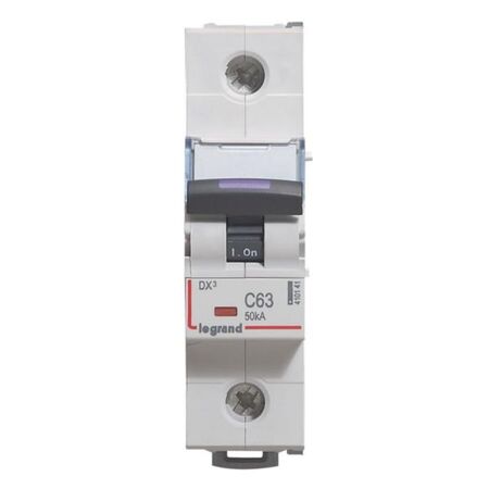 MCB DX3  1 pole 63A curve C
