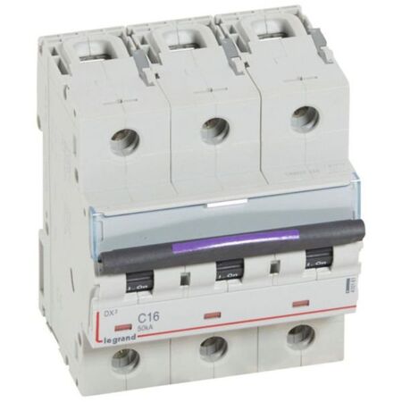 MCB DX3  3 pole 16A curve C