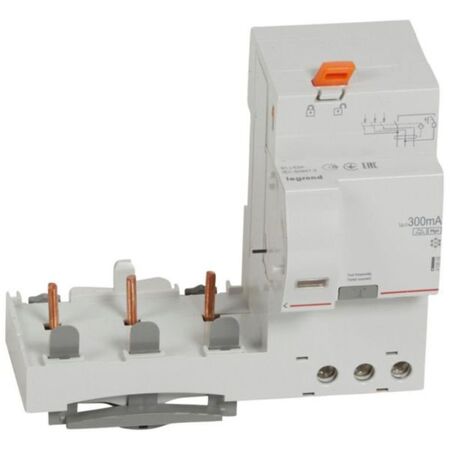 RCD Add-on module DX3 3 pole 63A type F 300 mA