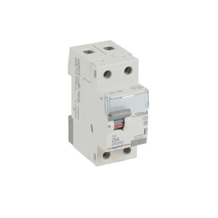 RCCB TX³ - 2P 230 V~ - 100 mA - 25 A - A type