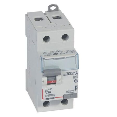 RCD DX³-ID - 2P 230 V~ - 80 A - 300 mA - A type
