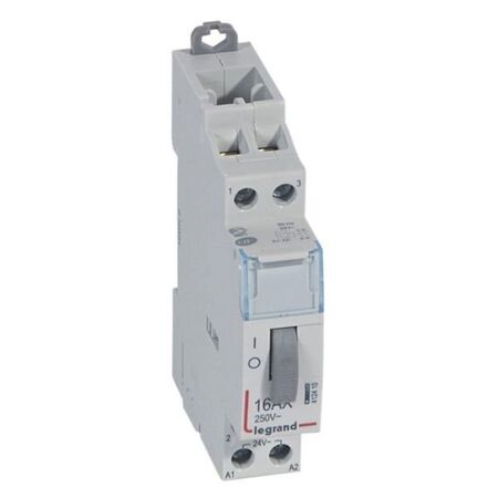 Standard pulse operated latching relay CX³ two pole - 16A - 250V~ - 2NO contact - control coil voltage 24V~