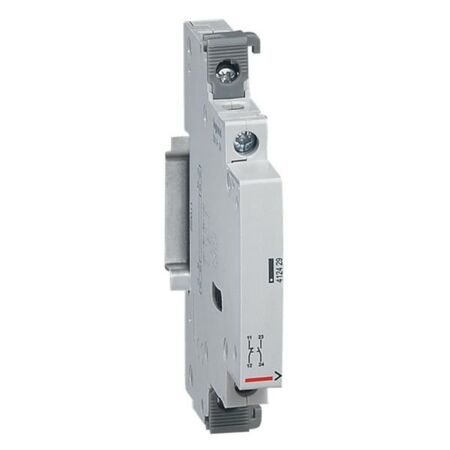 Signalling auxiliary  NO + NC for Legrand standard pulse operated latching relay or contactor CX³ - 250V~ - 5A
