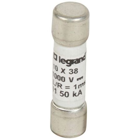 Cylindrical Fuse - Ceramic Cartridge Fuse - 10x38mm - 5A - 1000V DC - gPV Photovoltaic Protection - IEC 60269-6 Compliance