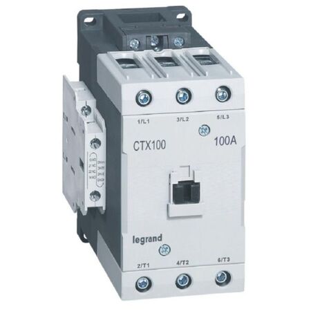CTX³ - 3-pole contactors - 100A AC-3 rating - Modular design - Screw connection