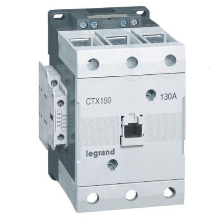CTX³ - 3-pole contactors - 130A AC-3 rating - Modular - Screw terminals