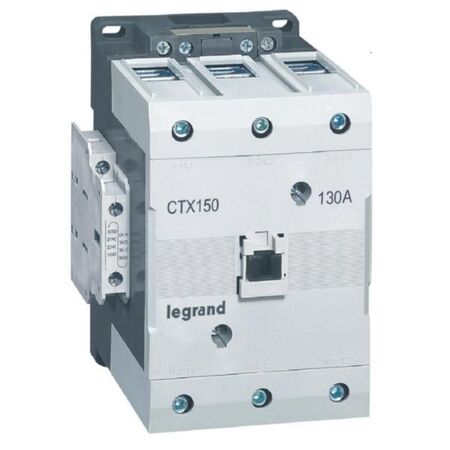 CTX³ - 3-pole contactors - 130A AC-3 rating - Screw connection - Dual coil supply option