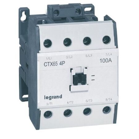 Contactor CTX3 4P 100A 230V AC