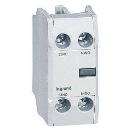 Auxiliary contact 2NO for CTX3 3P 9A to 150A and 4P 40A to 135A - front mounting