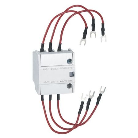 Capacitor switching unit for CTX3 3P 50A to 100A with cage terminals