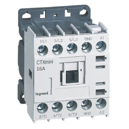 Contactor CTX3 mini 3P 16A 1NO 24V AC