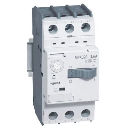 Motor protection circuit breaker MPX3 32S 1.0-1.6A 100KA