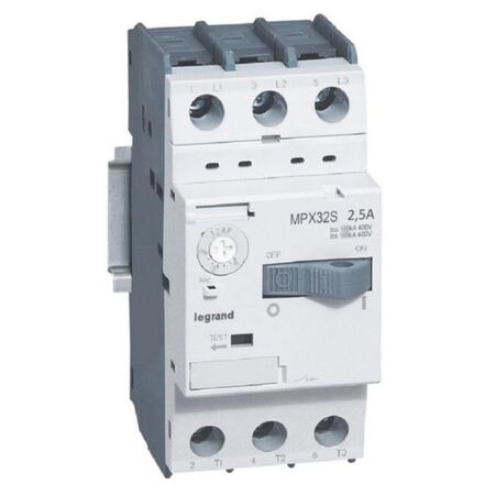 Motor protection circuit breaker MPX3 32S 1.6-2.5A 100KA