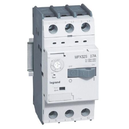 Motor protection circuit breaker MPX3 32S 11-17A 20KA