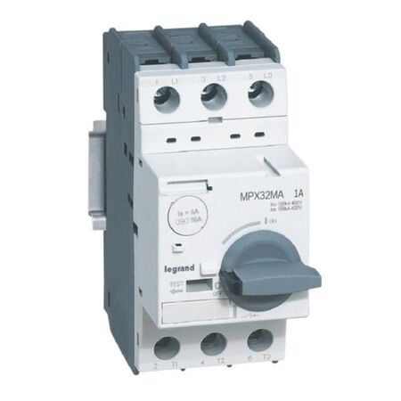 Motor protection circuit breaker MPX3 32MA 1.0A 100KA