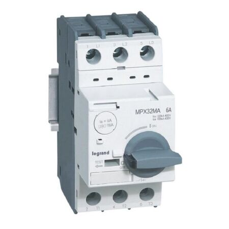 Motor protection circuit breaker MPX3 32MA 6.0A 100KA