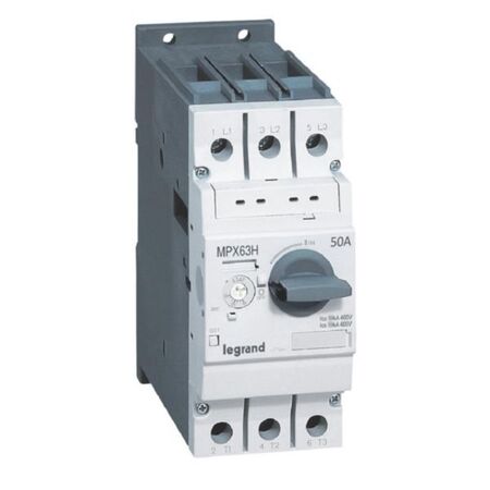 Motor protection circuit breaker MPX3 63H 34-50A 50KA