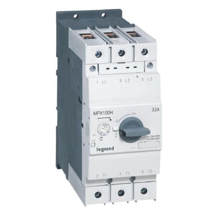 Motor protection circuit breaker MPX3 100H 22-32A 100KA
